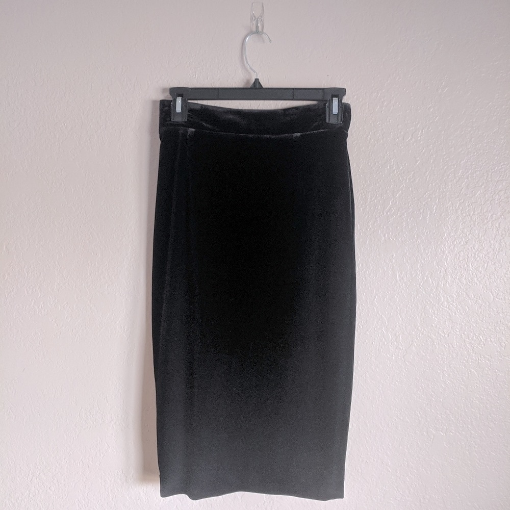 Antonio Melani | Velvet Pencil Skirt